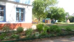 Территория детского сада.